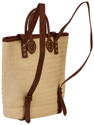 Thumbnail 2: Sun N' Sand Paper Straw Tote Bag 