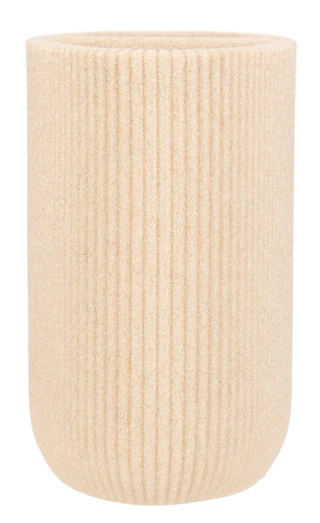 Thumbnail 2: DWELL STUDIO 5in Ribbed Sandstone Tooth Brush Holder 