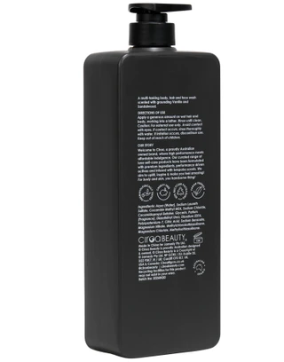 Thumbnail 2: Ciroa 33.8 oz 3-in-1 Body Wash & Shampoo – Vanilla & Sandalwood 