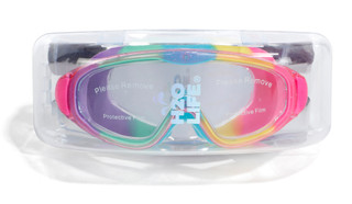 Thumbnail 1: SECONDARY Rainbow Sparkle Swim Goggles 
