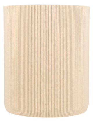 Thumbnail 1: Dwell Studios 10in Ribbed Sandstone Trash Bin 
