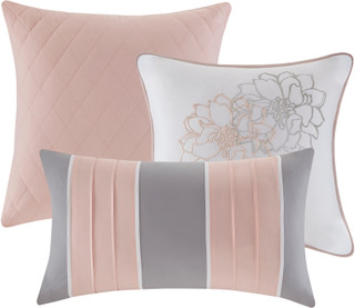 Thumbnail 5: Madison Park Madison Park Lola Duvet Cover Set 