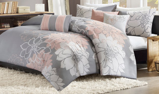 Thumbnail 1: Madison Park Madison Park Lola Duvet Cover Set 