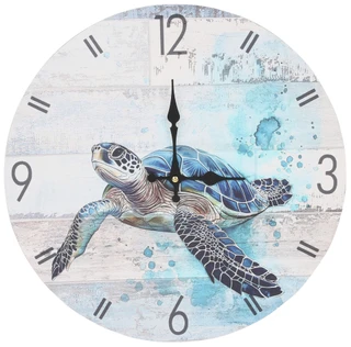 Thumbnail 1: JD YEATTS 16 in Turtle Clock Home Accent  