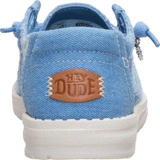 Thumbnail 5: Hey Dude Womens Wendy Frayed Canvas Shoe 
