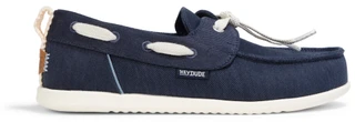 Thumbnail 3: Hey Dude Womens Harbor Breeze Washed Twill Boat Shoes 