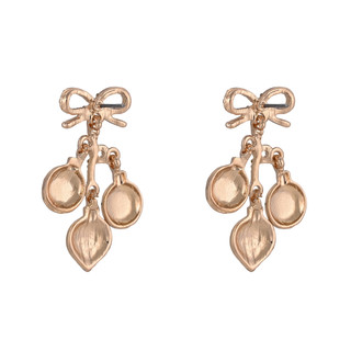 Thumbnail 2: Brighten the Season Christmas Ornament Drop Earrings 