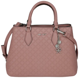 Thumbnail 1: NINE WEST Clarimond Embossed Satchel Crossbody Handbag  