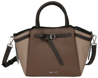 Thumbnail 1: NINE WEST Nerina Satchel Crossbody Handbag 