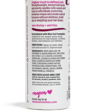 Thumbnail 2: Not Your Mother's  6 oz Curl Talk Defining Spray Gel 