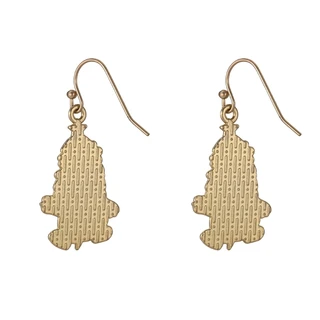 Thumbnail 2: Brighten the Season Christmas Gnome Drop Earrings 