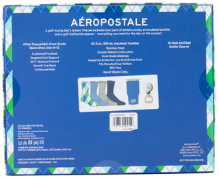 Thumbnail 2: Aeropostale Men's 6-Piece Golf Gift Box Set 