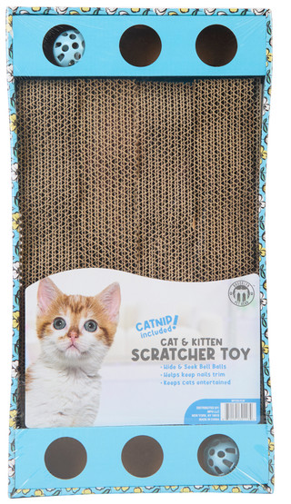 Thumbnail 1: BROOKLYN PET Cat & Kitten Scratcher Toy 