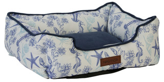 Thumbnail 1: Nautica Medium Coastal Cuddler Dog Bed 