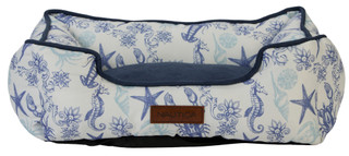 Thumbnail 3: Nautica Medium Coastal Cuddler Dog Bed 
