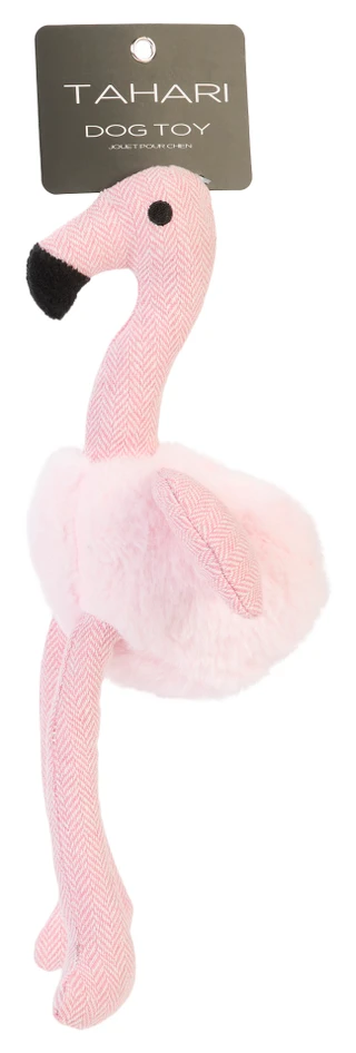 Thumbnail 1: Tahari Long Limb Flamingo Dog Toy 