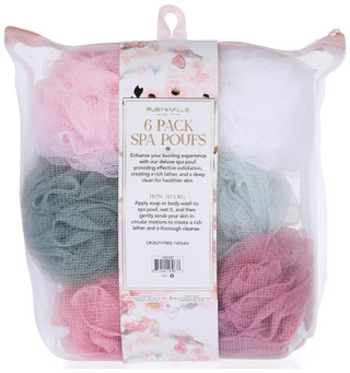 Thumbnail 3: Relaxzen 6-Pack Spa Poufs 