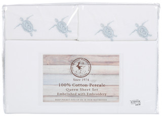 Thumbnail 1: Panama Jack Queen Cotton Percale Sheet Set 