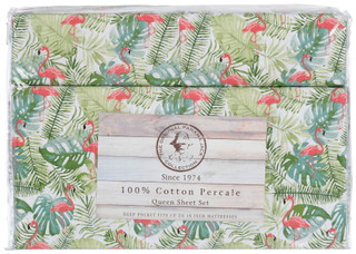 Thumbnail 3: Panama Jack Queen Cotton Percale Sheet Set 