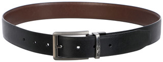 Thumbnail 1: Ben Sherman Mens Twist Reversible Leather Saffiano Belt 