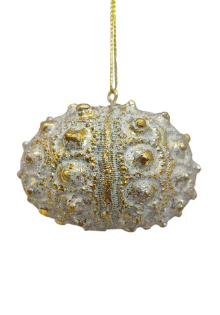 Thumbnail 2: Magical Season Gold Sea Urchin Ornament 