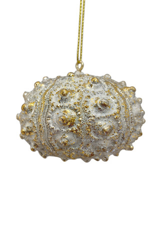 Thumbnail 1: Magical Season Gold Sea Urchin Ornament 