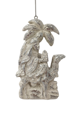 Thumbnail 1: Magical Season White Holy Family Ornament 