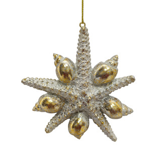 Thumbnail 1: Magical Season Gold Starfish Ornament 