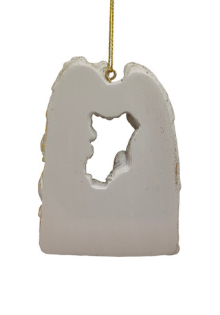 Thumbnail 2: Magical Season Gold Holy Family Ornament 