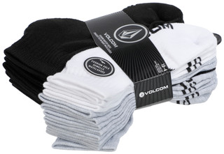 Thumbnail 2: VOLCOM Boys 12 Pc Cushion Quarter Socks 
