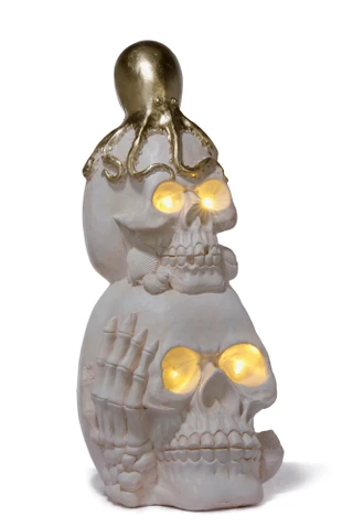 Thumbnail 4: Magical Season 27 in Stacked Skull Octopus Halloween Decor 