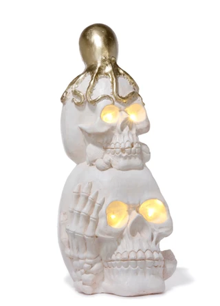 Thumbnail 1: Magical Season 27 in Stacked Skull Octopus Halloween Decor 