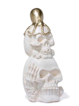 Thumbnail 5: Magical Season 27 in Stacked Skull Octopus Halloween Decor 