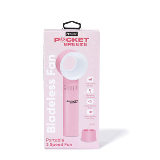 Thumbnail 2: Pocket Breeze  3-Speed Portable Bladeless Fan 