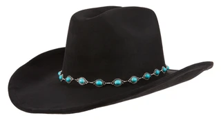 Thumbnail 1: Capture Women's Aqua Mesa Cowboy Hat  