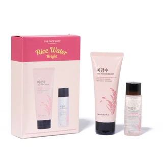 Thumbnail 1: THE FACE SHOP 2 Pc Rice Water Bright Trial Cleanser Kit 