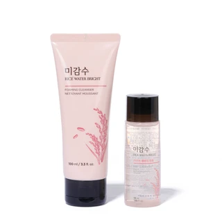 Thumbnail 3: THE FACE SHOP 2 Pc Rice Water Bright Trial Cleanser Kit 