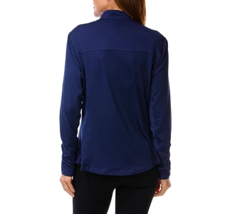 Thumbnail 2: Callaway Women's Active UPF 50  Long Sleeve 1/4 Zipper Golf Top 