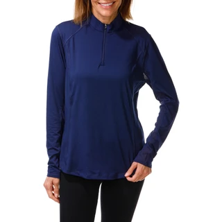 Thumbnail 1: Callaway Women's Active UPF 50  Long Sleeve 1/4 Zipper Golf Top 