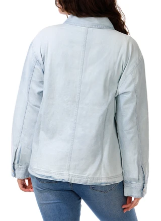 Thumbnail 2: BILLABONG Juniors Denim Button Down Top  
