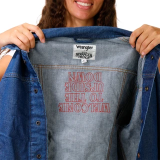 Thumbnail 3: Wrangler Women's Stranger Things Denim Jacket  