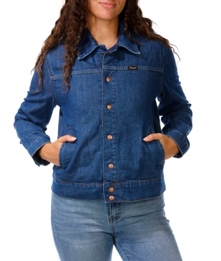 Thumbnail 1: Wrangler Women's Stranger Things Denim Jacket  
