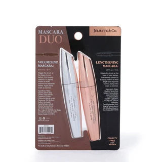 Thumbnail 2: Juliette & Co.  2 Pk Black & Brown Mascara Duo Kit 