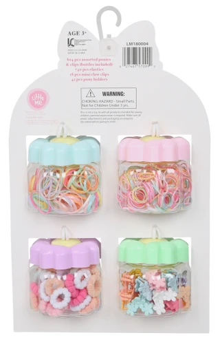 Thumbnail 2: Little Me 804 Pc Assorted Ponies & Clips  
