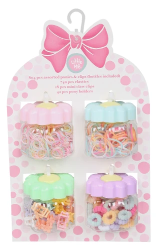 Thumbnail 1: Little Me 804 Pc Assorted Ponies & Clips  