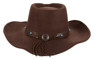 Thumbnail 3: FRYE Women's Faux Felt Cowboy Hat 