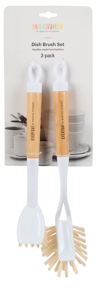 Thumbnail 1: Everyday by Martha Stewart 2 Pk Dish Brush Set 