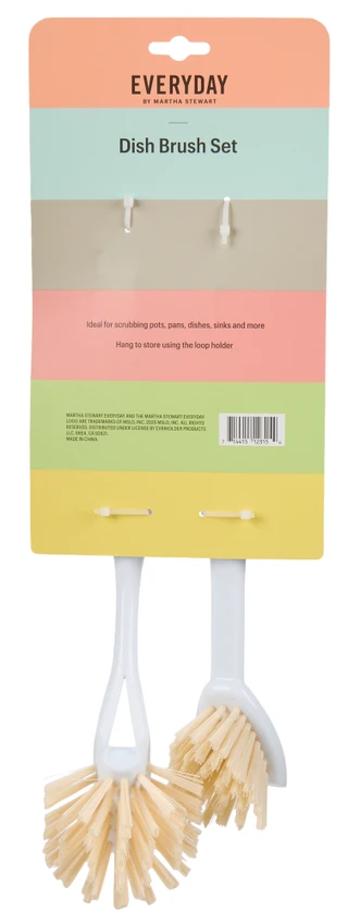 Thumbnail 2: Everyday by Martha Stewart 2 Pk Dish Brush Set 