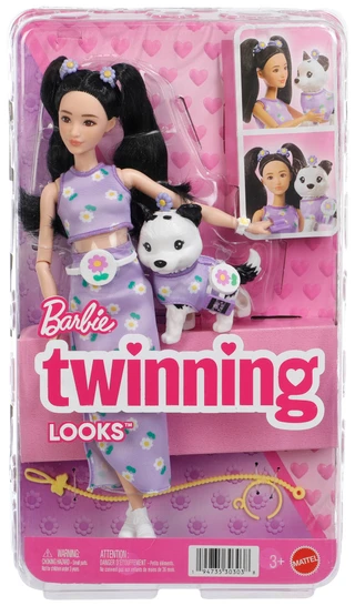 Thumbnail 1: Barbie Barbie Twinning Looks Doll Set 