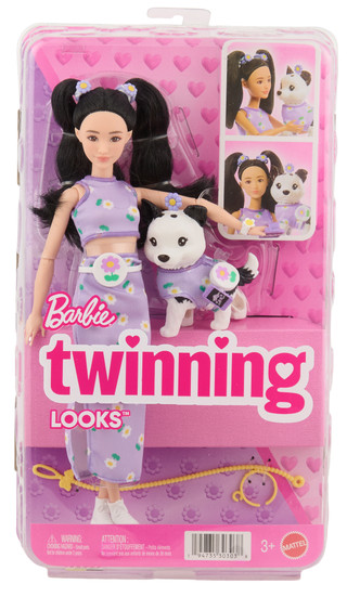 Thumbnail 1: Barbie Barbie Twinning Looks Doll Set 